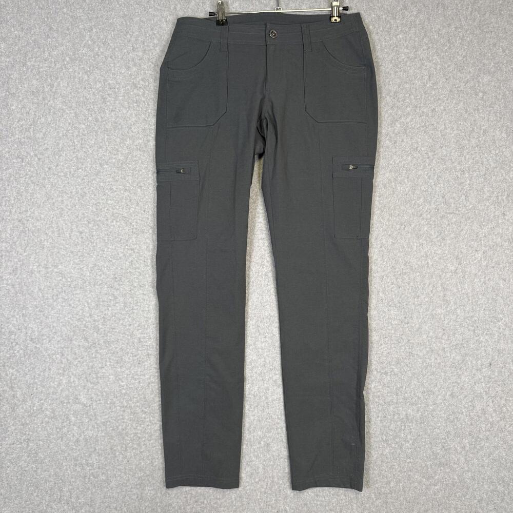 Kuhl Women's Size 6 Regular Gray Cargo Ankle Length Pants Outdoors Workwear